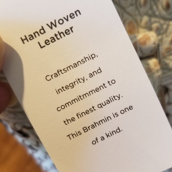 Brahmin Small Bowie Canvas Lima NWT - Picture 8 of 16